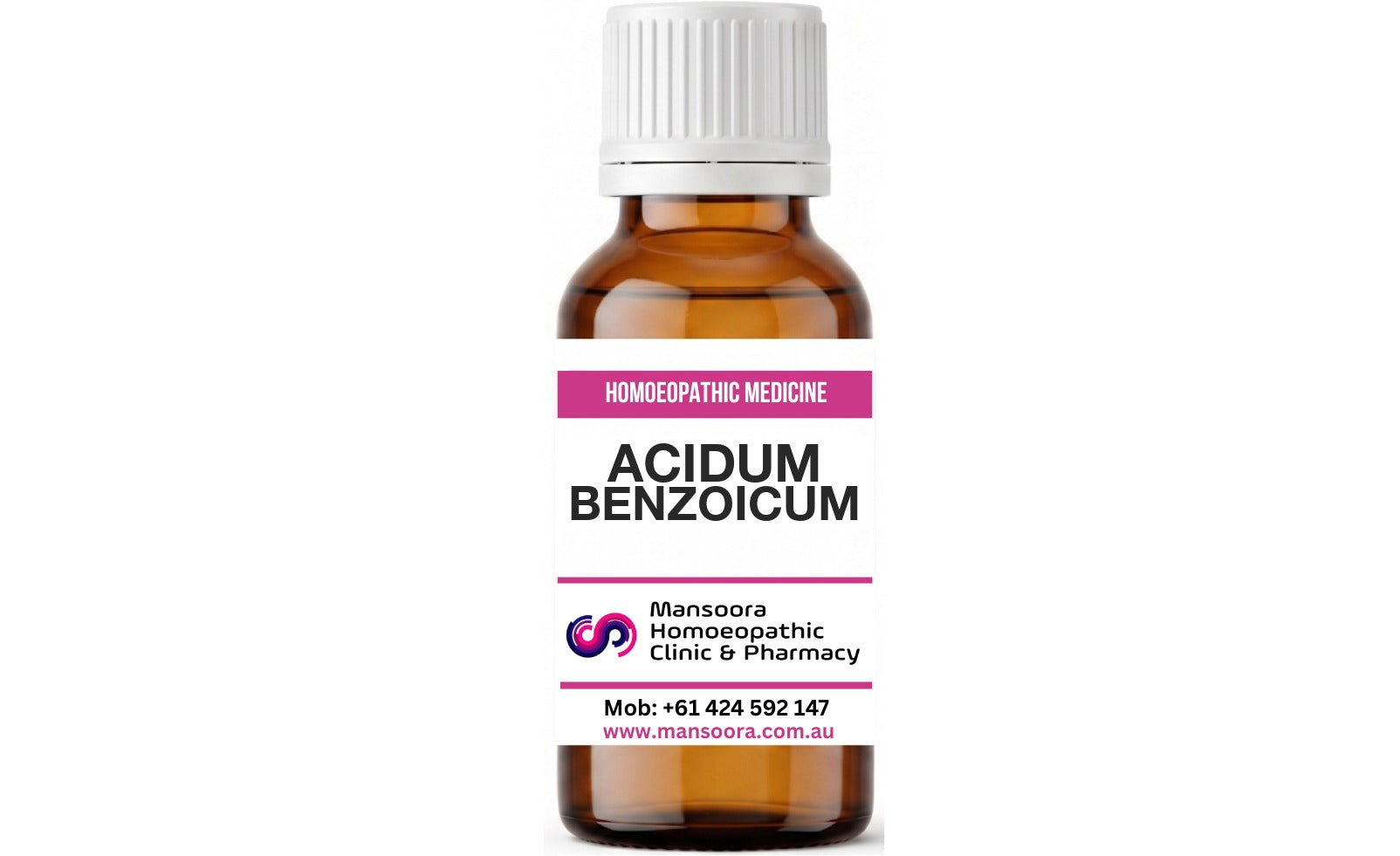 Acidum Benzoicum - Mansoora Homoeopathic Medicine