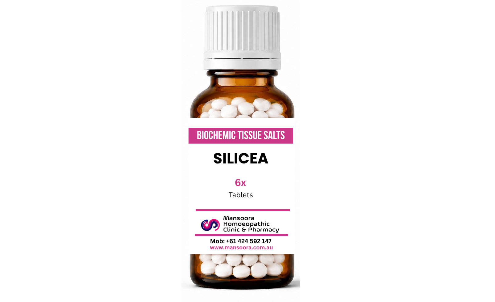 Silicea - Biochemic Tissue Salt 6x - Mansoora